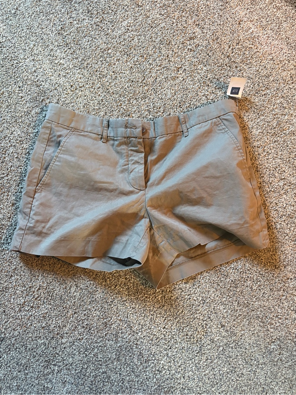 GAP Women's Light Khaki Casual Shorts